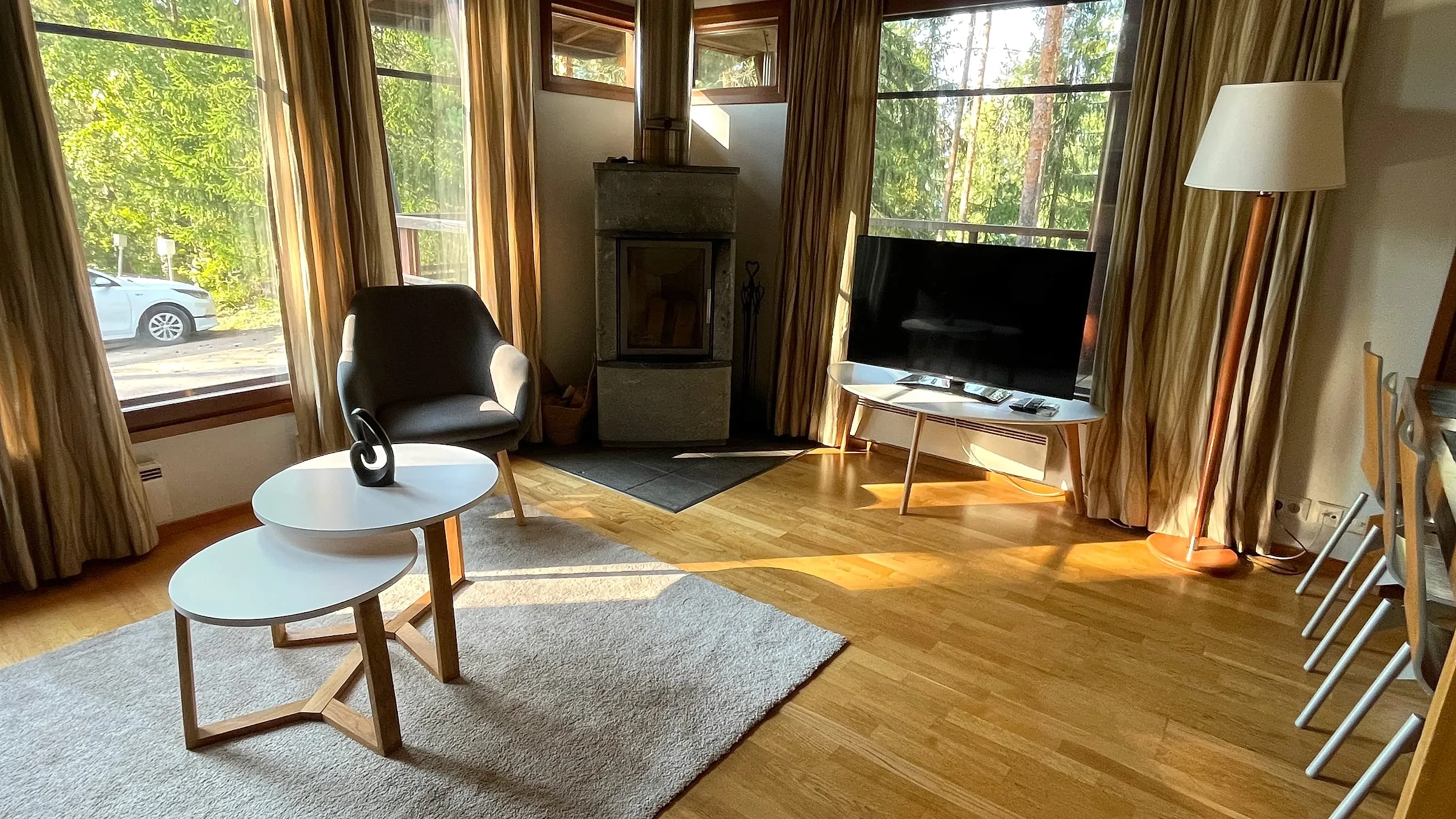 Olohuoneen takka